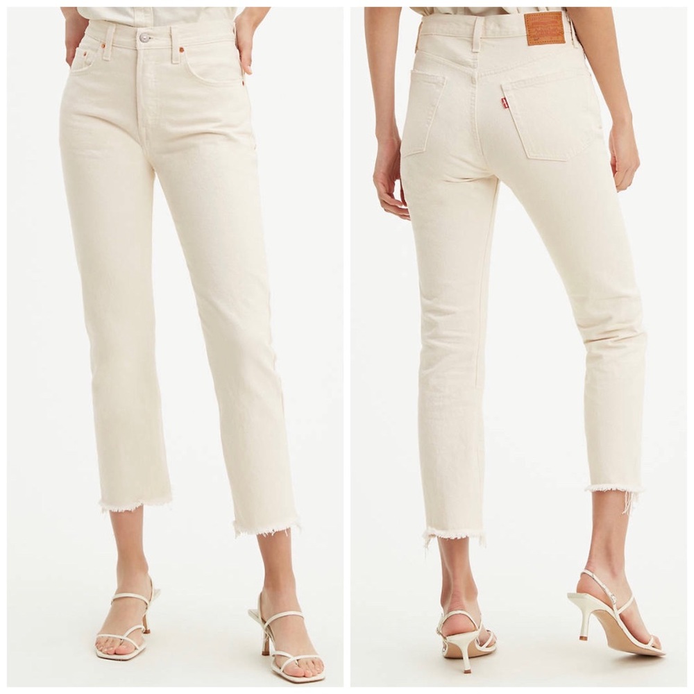NEW Levi’s 501 Original Cropped Ankle Mom Jeans 30 - Picture 8 of 8